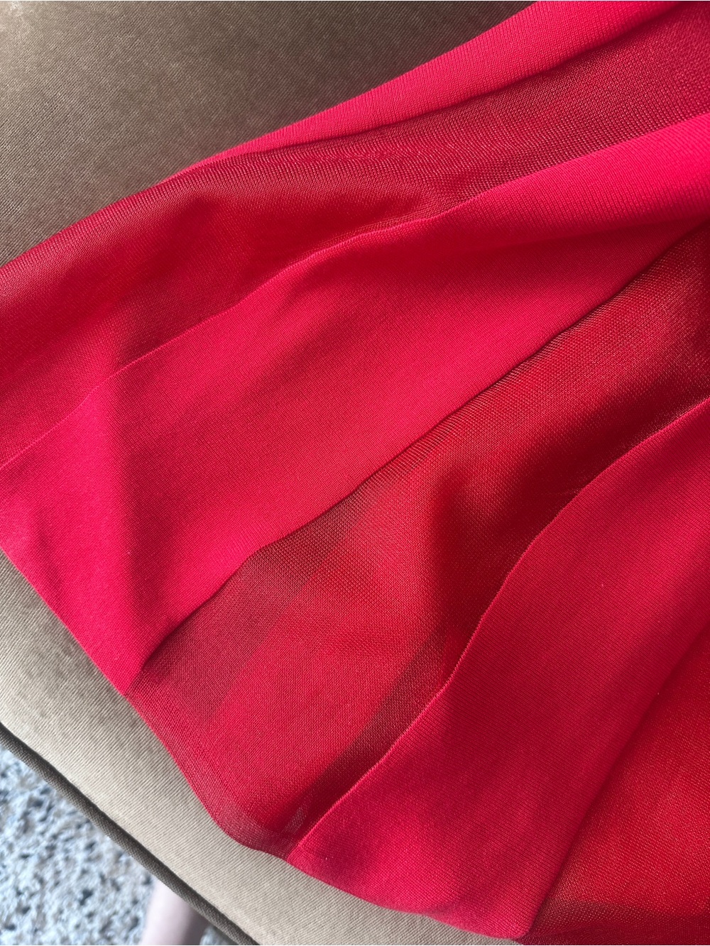 COS Vibrant Red Sleeveless Maxi Dress - Picture 6 of 6